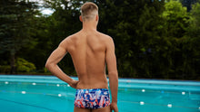 Load image into Gallery viewer, Mens Plain Front Trunks Different Strokes
