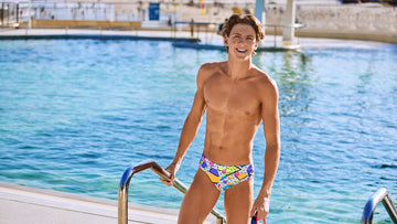 Mens Classic Briefs Jumbled Up