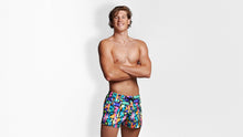 Load image into Gallery viewer, Mens Shorty Shorts Short Paper Cut
