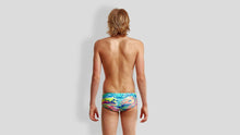Load image into Gallery viewer, Boys Sidewinder Trunks Perfect Wave
