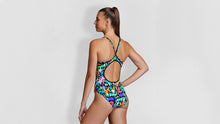 Load image into Gallery viewer, Womens Diamond Back One Piece Paper Cut
