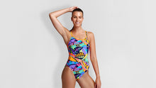 Load image into Gallery viewer, Womens Diamond Back One Piece Tarzanny Pants
