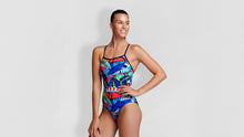 Load image into Gallery viewer, Womens Single Strap One Piece Face Palm
