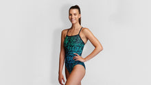 Load image into Gallery viewer, Womens Single Strap One Piece Spraying Alive
