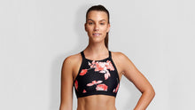 Load image into Gallery viewer, Womens Hi Light Swim Top Rose Garden

