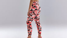Load image into Gallery viewer, Womens Hi Runner 7/8 Tight Rose Garden
