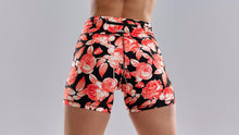 Load image into Gallery viewer, Womens Gym Short Rose Garden
