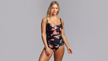Load image into Gallery viewer, Womens Ruched One Piece Rose Garden
