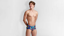 Load image into Gallery viewer, Mens Classic Trunks Blocked Bars
