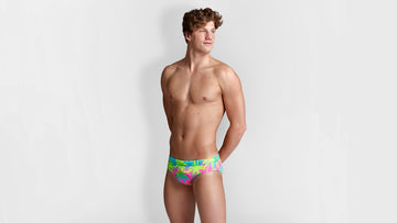 Mens Classic Briefs Hawaiian Heaven