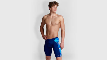 Mens Training Jammers Bashed Blue