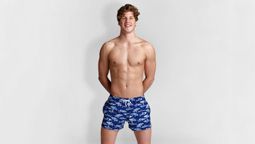 Mens Shorty Shorts Short Rompa Chompa