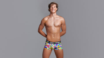 Mens Underwear Trunks Jumbled Up