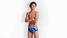 Load image into Gallery viewer, Boys Sidewinder Trunks Blue Ascent
