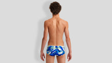 Load image into Gallery viewer, Boys Sidewinder Trunks Blue Ascent
