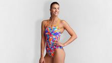 Load image into Gallery viewer, Womens Single Strap One Piece Swim Swan
