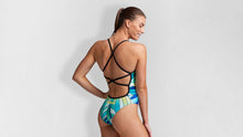 Load image into Gallery viewer, Womens Strapped In One Piece Big Blanc
