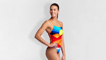 Load image into Gallery viewer, Womens Strapped In One Piece Lost Landing
