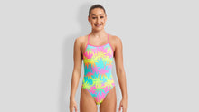 Load image into Gallery viewer, Girls Single Strap One Piece Hawaiian Heaven
