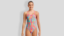 Load image into Gallery viewer, Girls Single Strap One Piece Moon Shine
