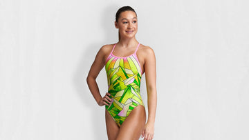 Girls Single Strap One Piece Ossi Kosi
