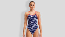 Load image into Gallery viewer, Girls Single Strap One Piece Rompa Chompa
