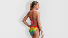 Load image into Gallery viewer, Girls Tie Me Tight One Piece Ocean Ink
