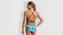 Load image into Gallery viewer, Girls Strapped In One Piece Big Blanc
