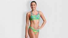 Load image into Gallery viewer, Girls Racerback Two Piece Palm Free
