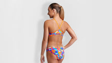 Load image into Gallery viewer, Girls Racerback Two Piece Swim Swan
