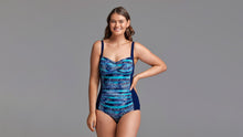 Load image into Gallery viewer, Womens Ruched One Piece Palm Pilot
