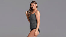 Load image into Gallery viewer, Womens Scoop Neck Tankini Top Spickled
