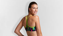 Load image into Gallery viewer, Womens Swim Crop Top Lippie Launch
