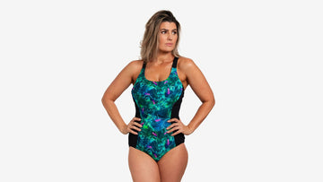 Womens Brace Me Back One Piece Polar Lights