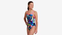 Load image into Gallery viewer, Girls Single Strap One Piece Bel Air Beats

