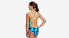 Load image into Gallery viewer, Girls Single Strap One Piece Hidden Depths
