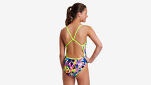 Load image into Gallery viewer, Girls Single Strap One Piece Brush Cuts
