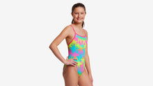 Load image into Gallery viewer, Girls Single Strap One Piece Hawaiian Heaven
