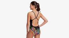 Load image into Gallery viewer, Girls Single Strap One Piece Macaw Magic
