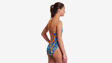 Load image into Gallery viewer, Girls Diamond Back One Piece Big Cat Bash
