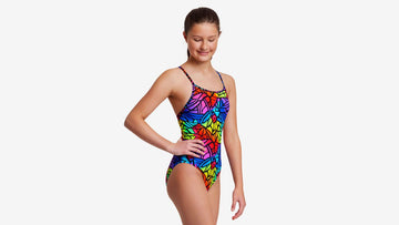 Girls Diamond Back One Piece Cabbage Patch