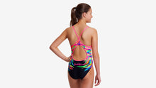 Load image into Gallery viewer, Girls Diamond Back One Piece Pride Power
