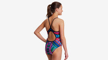 Load image into Gallery viewer, Girls Diamond Back One Piece Primal Night
