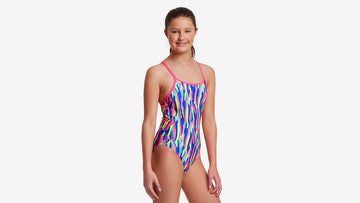 Girls Diamond Back One Piece Wing Tips
