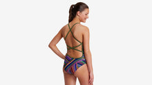 Load image into Gallery viewer, Girls Strapped In One Piece Tribal Revival
