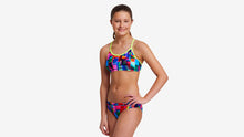 Load image into Gallery viewer, Girls Racerback Two Piece Patch Panels
