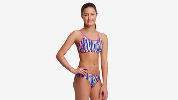 Girls Racerback Two Piece Wing Tips