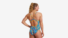 Load image into Gallery viewer, Womens Diamond Back One Piece Big Cat Bash
