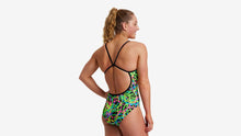 Load image into Gallery viewer, Womens Single Strap One Piece Burnouts
