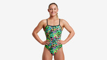 Load image into Gallery viewer, Womens Single Strap One Piece Burnouts
